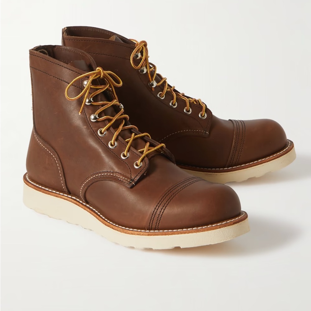 Red Wing Iron Ranger Traction Tred - 8088 - Amber Harness - Men’s 9.5 - New